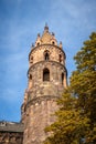 Tower at St. Peter`s Cathedral in Worms Royalty Free Stock Photo