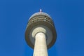 Tower of stadium of the Olympiapark in Munich, Germany, is an Olympic Park Royalty Free Stock Photo