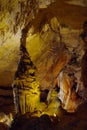 Tower stalagmits in grotto