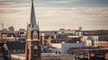 tower steeple church building Royalty Free Stock Photo