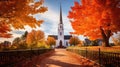 tower steeple church building Royalty Free Stock Photo