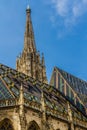 Tower of Stephansdom cathedral-Vienna,Austria Royalty Free Stock Photo