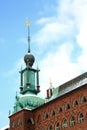 Tower of Stockholm Cityhall Royalty Free Stock Photo