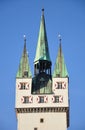 Tower in Straubing, Bavaria Royalty Free Stock Photo