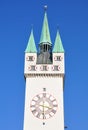 Tower in Straubing, Bavaria Royalty Free Stock Photo