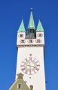 Tower in Straubing, Bavaria Royalty Free Stock Photo