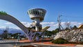 Tower on the street of Sokcho city