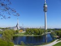 Tower of the television of the Olympic Park to Munich in Germany.