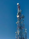 A tower of Telkomsel Royalty Free Stock Photo