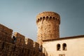 Tower Torre de l\'homenatge in Tossa de Mar Royalty Free Stock Photo
