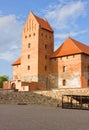 Tower of Tracai castle, Lithuania Royalty Free Stock Photo