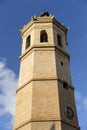 Tower, Traditional architecture of the center of the Spanish cit Royalty Free Stock Photo