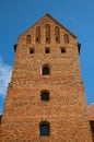 Tower of the Trakai Castle near Vilnius Royalty Free Stock Photo