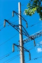 High voltage line Royalty Free Stock Photo