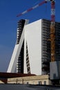 The`Tower` under construction of new exibition center of Prada Foundation Royalty Free Stock Photo