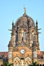 The Tower at Victoria Terminus, Bombay Royalty Free Stock Photo