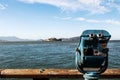 Tower Viewer overlooking Alcatraz Royalty Free Stock Photo
