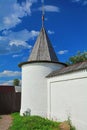 The tower of Voznesensky Orshin monastery in Tver region, Russia Royalty Free Stock Photo