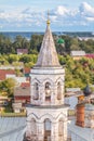 Tower of Vvedenskaya church in the Borisoglebsky monastery