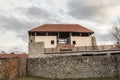 Slezskoostravsky hrad castle in Ostrava city in Czech republic