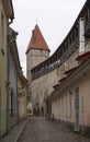 Tower of the wall of Tallinn