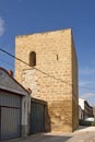 Tower walls Santo Domingo de la Calzada, La Rioja, Spain