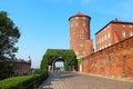 Tower of Wawel Royal Castle, Krakow, Poland Royalty Free Stock Photo