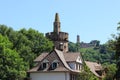 Tower, windeck and old buildig, weinheim