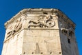 Tower of Winds or Aerides close-up, Athens, Greece Royalty Free Stock Photo