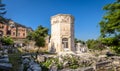 Tower of Winds or Aerides in Roman Agora, Athens, Greece Royalty Free Stock Photo