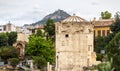 Tower of Winds or Aerides in Roman Agora, Athens, Greece Royalty Free Stock Photo