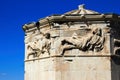 The Tower of the Winds or the Horologion of Andronikos Kyrrhestes ancient clocktower Royalty Free Stock Photo