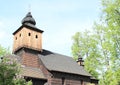 Tower of wooden church of Anna from Vetrkovice