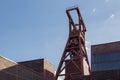 Tower of Zeche Zollverein building, Zollverein Coal Mine Industrial Complex.