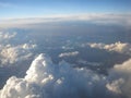 Towering clouds