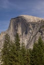 The iconic Half Dome in Yosemite National Park, California Royalty Free Stock Photo