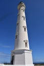 Towering Lighthouse Reaching up to the Sky in Aruba