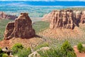 Towering Monoliths in Colorado National Monument