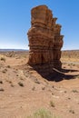 Towering rock pillars by the side of Notom Road in the Grand Staircase-Escalante National Monument in Utah, USA Royalty Free Stock Photo