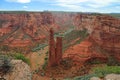 Canyon de Chelly National Park, Spider Rock after Storm, Arizona, USA Royalty Free Stock Photo