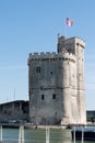 Towers of ancient fortress of La Rochelle France Royalty Free Stock Photo