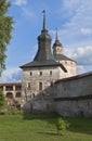 Towers Boiler House and Kuznechnaya in Kirillo-Belozersky Monastery