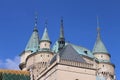 Towers of Bojnice castle, Slovakia