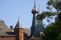 Towers of castle Doorwerth Royalty Free Stock Photo