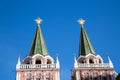 Towers Of The Chapel Of The Iveron Icon Of The Mother Of God.