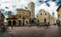 Towers and church of San Gimignano, Tuscany