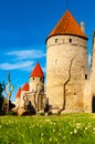 Towers of the city wall in Tallinn