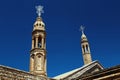 Towers Of Deyrul Umur Syriac Monastery Royalty Free Stock Photo