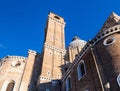 Towers of Duomo in Padua city Royalty Free Stock Photo