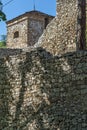 Towers and fortess wall in Pirot, Serbia Royalty Free Stock Photo